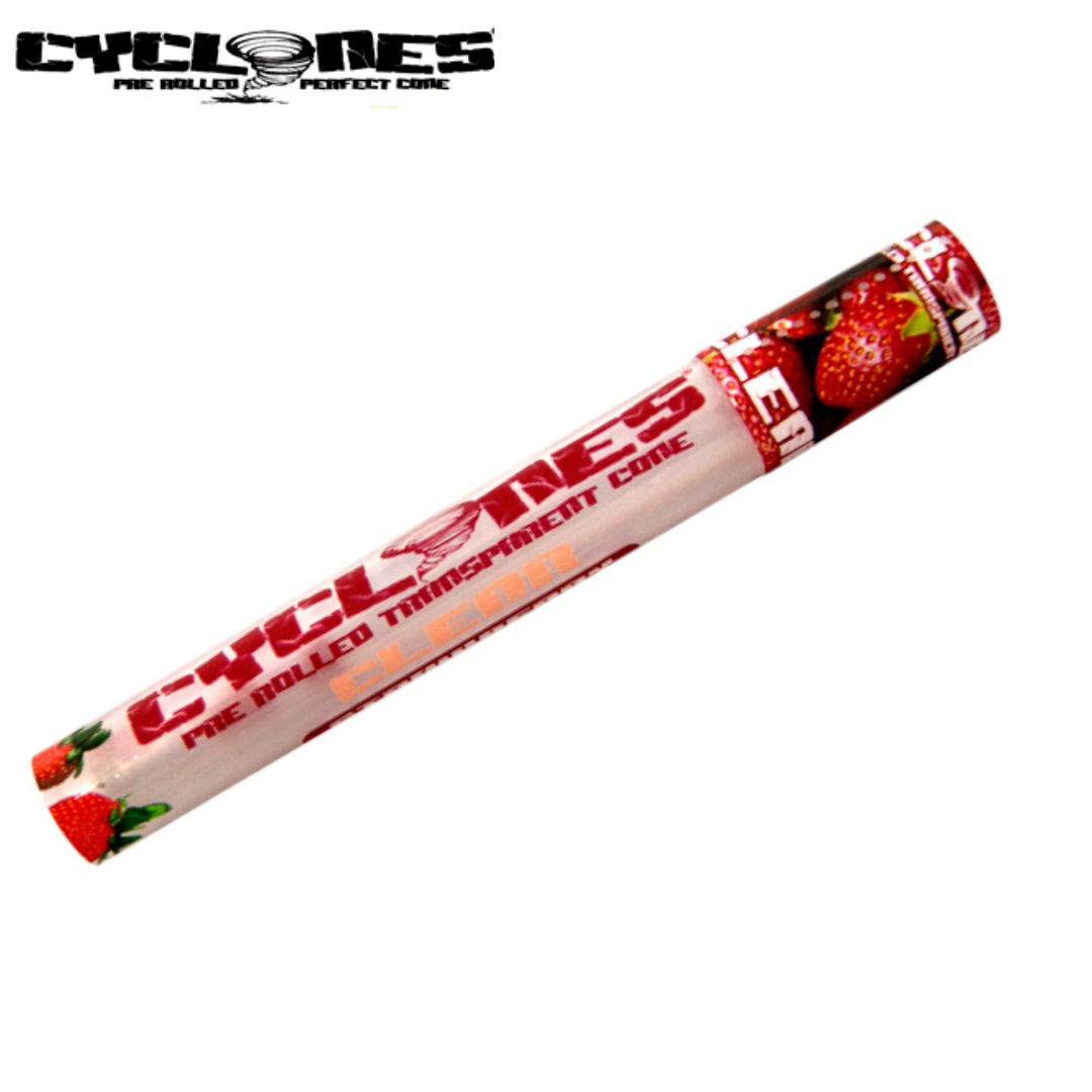 Blunt, Cyclones®, Clear, Strawberry